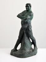 Auguste Rodin (after) Bronze Nude Balzac Sculpture - Sold for $2,250 on 11-06-2021 (Lot 196).jpg
